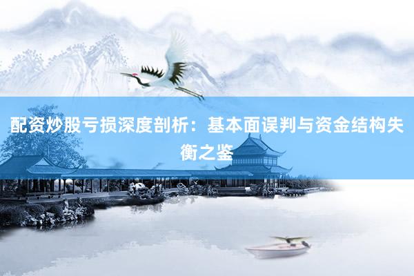 配资炒股亏损深度剖析：基本面误判与资金结构失衡之鉴
