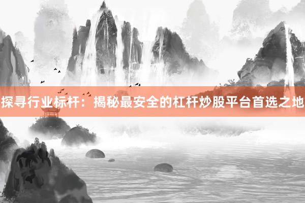 探寻行业标杆：揭秘最安全的杠杆炒股平台首选之地